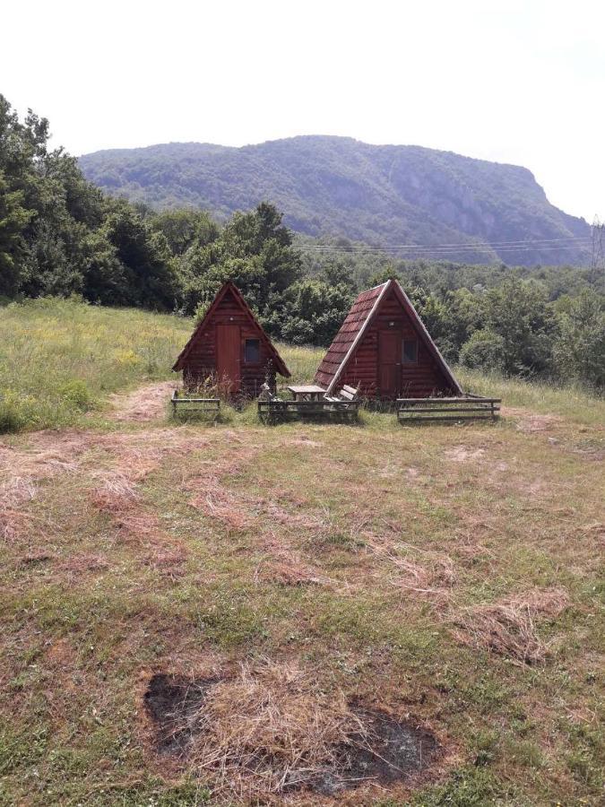 Miljevina Prenociste Vitas B&B 외부 사진